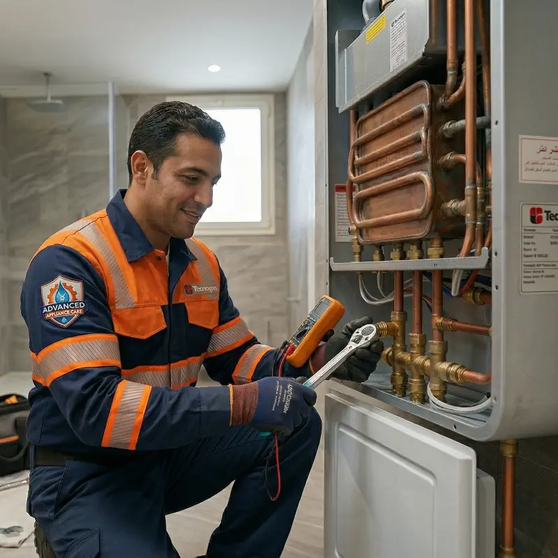 صيانة سخانات تكنوجاز الغاز